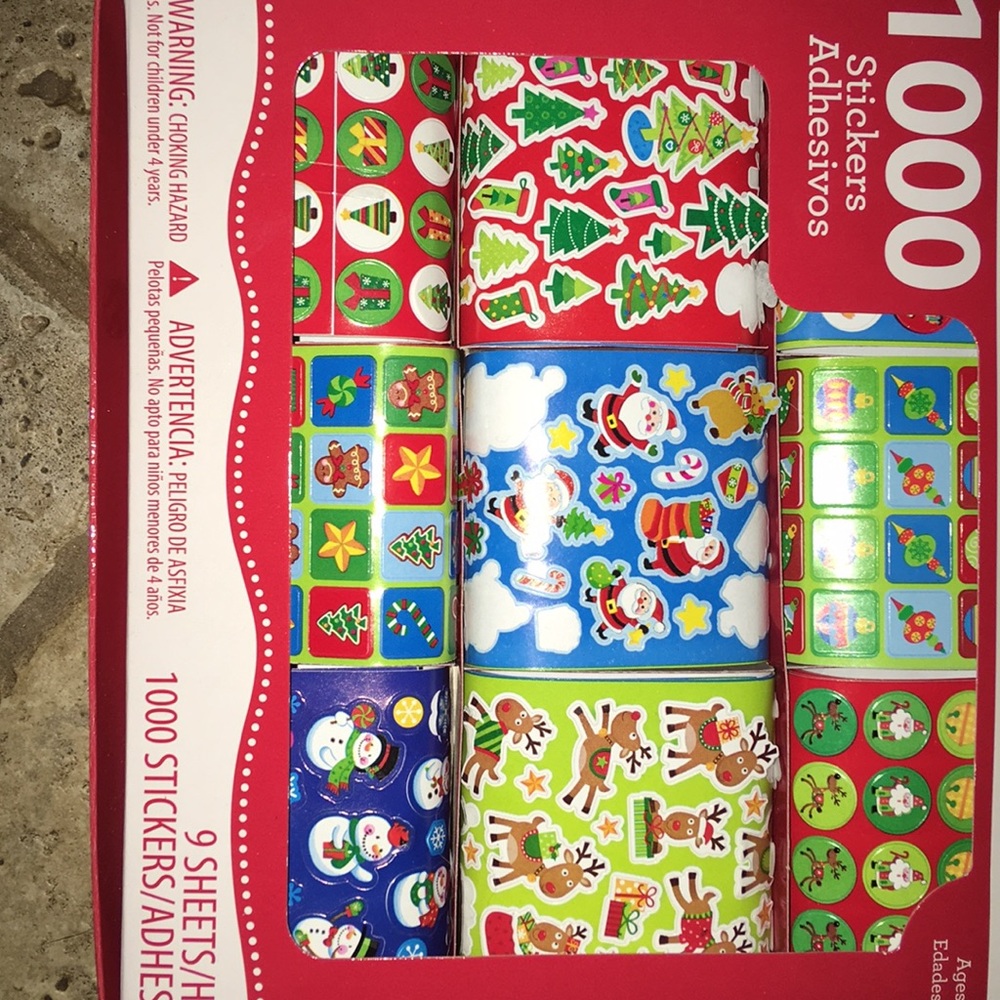 Christmas Holiday Stickers
